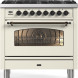 fornuis ILVE P096NE3/AW - 90 cm breed