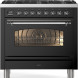 ILVE P096NE3/BK fornuis - 90 cm breed
