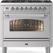 ILVE P096NE3/SS fornuis - 90 cm breed