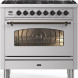 fornuis ILVE P096NE3/SS - 90 cm breed