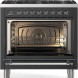 ILVE P096NE3/SS fornuis - Opbergruimte onder oven