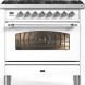 ILVE P096NE3/WH fornuis - 90 cm breed