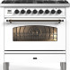 fornuis ILVE P096NE3/WH - 90 cm breed