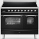 Ilve PDI09NE3/BK fornuis inductie zwart - 90 cm. breed