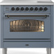 ILVE PI096NE3/BG fornuis - 90 cm breed