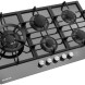 De IKG9023WGGL heeft een sterke wokbrander met een vermogen van 3,6 kW links
