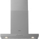 Inventum AKB6000RVS afzuigkap vooraanzicht met twee verlichte ventilatieopeningen en bedieningsknoppen