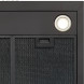 Inventum AKB6000ZWA afzuigkap detail rechts met Led-lamp en onderste filtergedeelte