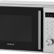Inventum MN237CS magnetron combi zijkant aanzicht met gesloten deur en volledige bedieningselementen