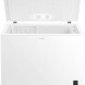 Inventum VK980W vrieskist wit, geopend deksel met binnenruimte en manden zichtbaar