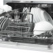Foto van de binnenzijde van de compacte Inventum vaatwasser