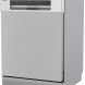 Inventum VVW6036AS vaatwasser vooraanzicht met bedieningspaneel en display gesloten deur