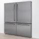 Iomabe ICO19JSPR 30 Twin inbouw bottom mount koelkast - rvs