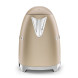 Smeg KLF03CHMEU waterkoker mat champagne
