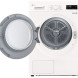 LG RHX1008NWH warmtepompdroger met geopende deur en zichtbaar interieur met trommel