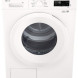 LG RHX1008NWH warmtepompdroger frontaal detail met gesloten deur en trommel