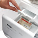 Het CapDosing systeem in de Miele WKH 130 WPS biedt de mogelijkheid om voor specifieke wasprogramma's capsules met wasmiddel te gebruiken