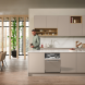 Miele G 7281 vaatwasser ingebouwd in moderne keukeneenheid met gesloten deur