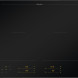 Miele KM 8565 FL inductiekookplaat vooraanzicht met bedieningspaneel, vier kookzones en digitale display met temperatuurinstellingen