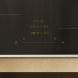 Miele KM 8462 FR inductiekookplaat bedieningspaneel detail met touch-controls en informatiescherm