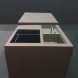Nota COPPER mono block premium buitenkeuken