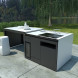 Nota WHITE ANTRACITE mono block buitenkeuken