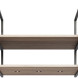 Novy 15011 afzuigkap eiland - Pureline Frame 90 cm zwart