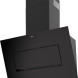 Pelgrim DSG861MAT wand zwart glas afzuigkap