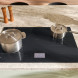 Pelgrim IK9084R inductie kookplaat met TFT scherm - 80 cm breed