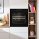 Pelgrim O560MAT inbouw matzwart oven