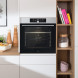 Pelgrim OP560RVS inbouw oven met pyrolyse functie