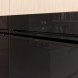 Pelgrim OP860 inbouw oven met AirFry en pryolyse - zwart