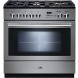 Falcon Professional+ FXP 90 gas Stainless Steel, vooraanzicht