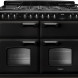 Falcon CLASSIC DELUXE 110 GAS SUDDER Charcoal Black, vooraanzicht