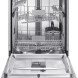 Samsung DW60R7040BB inbouw vaatwasser - 44 dB - volledig geintegreerd