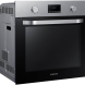 Praktisch is de eenvoudige twee-knops bediening op de Samsung NV70K1340BS inbouw oven