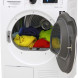 De Samsung DV80M6210CW droger warmtepomp heeft een vulgewicht van 8 kilogram