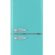 Schneider SCCB250ACA retro jaren 50 koelkast - blauw