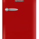 Schneider SCTT115VR retro jaren 50 koelkast - rood