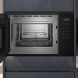 Siemens BE555LMB1 inbouw magnetron met grill - zwart