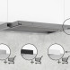 Siemens LI64LB521 vlakscherm afzuigkap