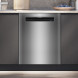 Siemens SN15ES06CS onderbouw vaatwasser - blacksteel