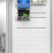 Siemens GS36NVWDG vrieskast detail binnenste deur bovenste rekken met cooling packs, kruiden en HerbaFrost-bakjes