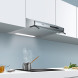 De Siemens LU10153EU afzuigkap onderbouw wordt direct onder een kastje of aan de muur gemonteerd