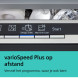 Siemens SX63EX23BE vaatwasser - Kuip van roestvrijstaal