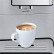 De Siemens TE806201RW koffiemachine rvs wordt geleverd met 15.000 koppen garantie