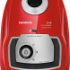 De Siemens VSZ4G232M1 stofzuiger rood heeft een maximaal vermogen van 600 watt