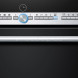 Het bedieningspaneel van de HB86P575 met apart de instelbare magnetron (vermogen 1000 Watt)
