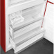 Smeg FA490RR5 koelkast - rood - Portofino