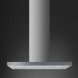 Smeg KS905SXE2 wand afzuigkap - zilver glas - Linea serie
